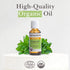 Pranarom USDA Organic Peppermint Essential Oil (30ml), 100% Pure for Aromatherapy, Diffuser & Massage