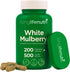 White Mulberry Leaf Extract 500mg - Sourced from Morus Alba Leaf, 200
