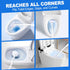 Zeefpod 100 Count Fragrance4X Disposable Toilet Brush,Toilet Cleaner Wand Refills Compatible with Most Toilet Brushes