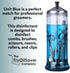 Unit Blue Barber Disinfectant Concentrate, Virucide, Fungicide, Anti-Rust Formula for Professional Barber Supplies