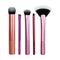 Real Techniques Artist Essentials Makeup Brush Set, 5 Piece Set for Foundation, Blush, Highlighter, Eyeshadow & Liner