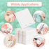 Noverlife 444PCS Makeup Cotton Pads, Natural Premium Square Cotton Puff for Gentle Makeup Removal