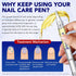WRFAATGO 25% 4PCS Toenail Fungus Pen, Toenail Fungus Treatment Extra Strength, Undecylenic Acid for Fingernails