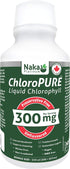 Naka Platinum ChloroPURE Liquid Chlorophyll 300 mg per 15 ml Serving - Antioxidant Protection & Supports Cleansing -