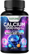 Calcium 1200mg with Vitamin D3 - Advanced Bone Support Supplement, 240 Tablets for Immune Support