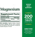 Nature's Bounty 500mg Magnesium for Bone & Muscle Health, Twin Pack of 400 Tablets