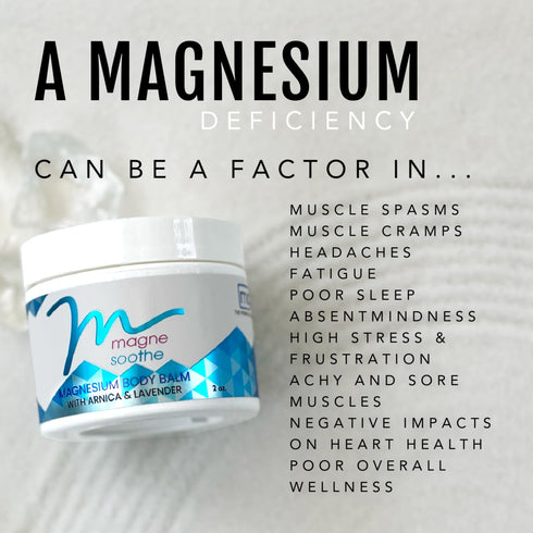 MagneSoothe Topical Magnesium Body Balm, 2 oz Jar