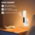 Scentiplus 15ml 30 Days/150 Plug-in Waterless Ultrasonic Essential Oil Diffuser, Diluted Oil Only, for Sq. Ft