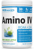 PEScience Amino IV BCAA & EAA Powder, Sour Green Apple, 60 Scoop, Sugar Free for Hydration and Muscle Recovery