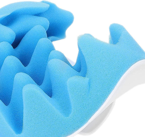 RhLLvJ Cervical Traction and Trigger Point Massager Neck Support Tension Eliminator Neck Massage Traction Pillow