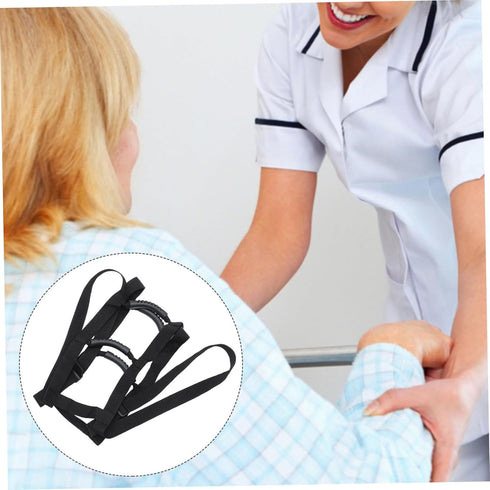Safety Bed Ladder Assist Strap for Seniors - Easy Grip Handle