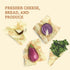 Bee's Wrap Reusable Beeswax Wraps for Food - Honeycomb Bread Wrap, Eco-Friendly Storage Bags