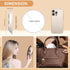 Magnifying Mirror 30X with Suction Cups, 6inch Round Makeup Mirror with High Magnification and Tweezers Set