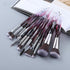 Kingtree Makeup Brushes, 15PCS Premium Synthetic Makeup Brush Set for Foundation, Face Powder, Eyeshadow