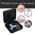 Retainer Case, ARGOMAX Aligner Case, 2 Piece Orthodontic Box for Braces (Black)