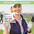 Skylety 9 Pieces Golf Gift Cosmetic Bags - Golf Makeup Pouch Organizer Case for Golfer Team Ladies