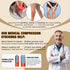 Socks,20-30 mmHg bropite Thigh High Compression Closed Toe Compression Stockings for Women,for Varicose Veins,Edema,DVT