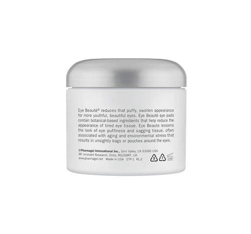 Pharmagel Complexe Eye Beaute Treatment Pads, 60 Count, Herbal Solution for Puffy Eyes