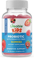 Lifeable Sugar Free Probiotics with Prebiotics Fiber for Kids – Great Tasting Gummy Supplement – Keto Friendly, 90