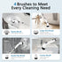 Electric Spin Scrubber, 2024 New Full-Body Waterproof Bathroom Scrubber with Power LCD Display
