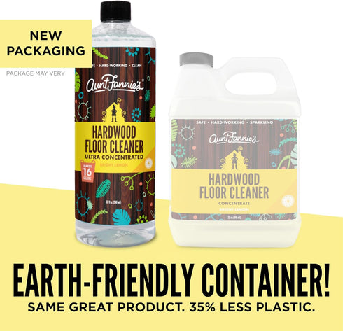 Aunt Fannie's Floor Bundle: Hardwood Cleaner, Multi-Surface Vinegar Cleaner, Carpet Refresher