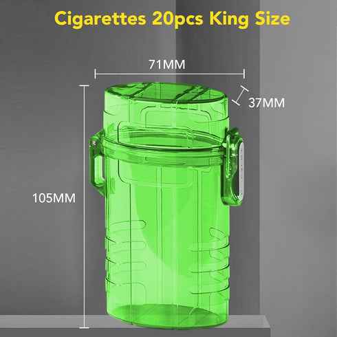 Storage Box, Joint Holder Case Smell Proof, Waterproof Airtight Container, Multipurpose Tobacco Pipe Bags for Outdoor,Waterproof Smell Proof Tobacco Storage Box