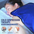 Glacial Comfort Gel Ice Pack for Injuries, Reusable Cold Pads for Back Pain and Recovery