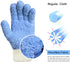 MIG4U Microfiber Dusting Gloves, Reusable Lint-Free House Cleaning Glove for Blinds, Windows, Furniture, 1 Pair S/M