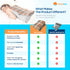 SunnyBay Extra Large Microwave Heating Pad, Microwavable Heavy Weighted Full Body Moist Hot Pack with Wheat Filling,