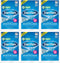 DenTek Comfort Clean Floss Picks, Soft Silky Ribbon, 90 Count (Pack of 6)