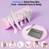VDTEB (Grey-5pcs) Stainless Steel Muscle Scraper Gua Sha Kit and Derma Edge Scraping Tools for Physical Therapy, Deep