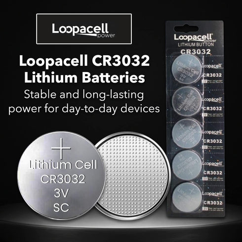 CR3032 3V Lithium Button Cell Coin Batteries