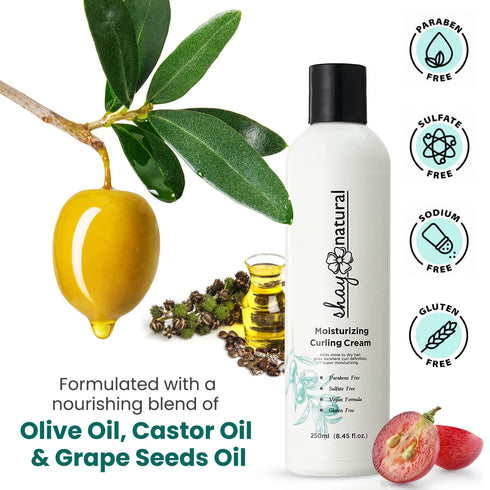 Moisturizing Curling Cream, Natural Hair Curl Cream