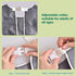 Unisex Adult Bibs with Sleeves, Washable & Reusable Clothing Protector with Optional Crumb Catcher Adjustable Collar
