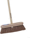 Superio Kitchen and Home Horsehair Broom with Wood Handle, Heavy Duty Household Broom for Dust and Wisp Floors
