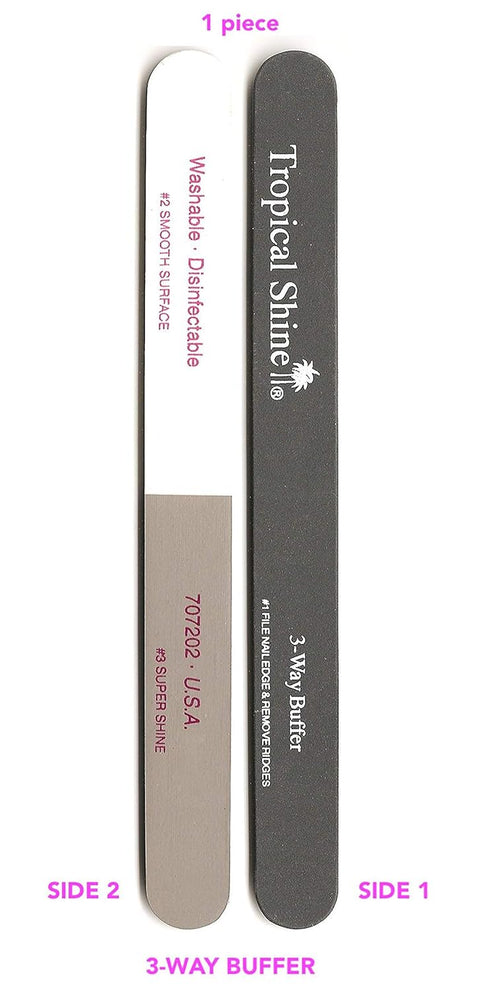 Large 3-Way Buffer by Tropical Shine (fine - smooth)