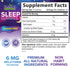 Sugar Free Sleep Gummies for Adults - Extra Strength 6mg Melatonin Gummy, Natural Sleeping Gummy for Adults, Kids, Orange Flavored, Vegan, Non-GMO, Sleep Vitamin Support Supplement - 120 Gummies