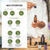 yethious Organic Jasmine Lavender Essential Oil Set for Diffuser & Aromatherapy