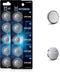 KITOSUN CR1225 3V Lithium Coin Battery, 10 Pcs CR 1225 Replacement for Vicks Digital Thermometer, Car Key Fobs