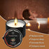 Sariiraw 6 Pack Set, Massage Oil Candles Low Temp Soy Based Massage Candles for Massage Therapy, Relaxation & Skin