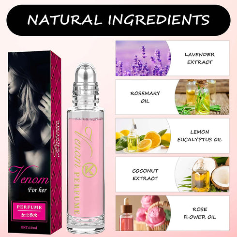 Lunex Phero Perfume for Women, Fresh Long-Lasting Portable Pheromone Perfume (3PCS)