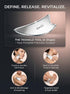 Triangle Gua Sha Tool - Stainless Steel Face & Neck Massager for Jawline Sculpting - Small IASTM Muscle Scraper
