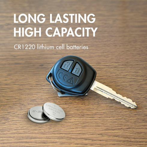 Tenergy CR1220 3V 20 Count Lithium Button Cell Battery, for Keys, Watches, Accessories