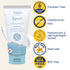 TruKid Sport Sunscreen SPF 30, Kids & Baby Sunscreen, Water Resistant, 3.4oz