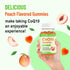 High Absorption CoQ10 Gummies 250mg, Plus Omega-3, Magnesium, Vitamin B12 for Cellular Energy, Vegan 60 Cts