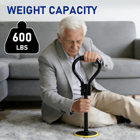 Standing Assist Aid for Seniors - Adjustable Mobility Device to Help Get up from Floor - Stable Support Handle