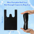 Lerheedi 2000 10.2 7.1inch, Pcs Sanitary Napkin Disposal Bags with Handles, Sanitary Disposal Bag x Black Trash Bags
