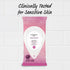 Summer's 32 count Eve Simply Sensitive Daily Gentle Feminine Wipes, Removes Odor, pH Balanced