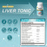Packaging 60 Liver Tonic - New Liver Cleanse Detox & Repair with Milk Thistle, NAC, Choline Bitartrate, Ginger