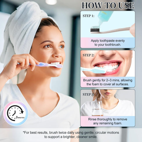 KITNOBLIS Toothpaste,100g (100 Niacinamide Whitening Niacinamide Toothpaste to Fresh Breath, Sensitive Teeth Safe